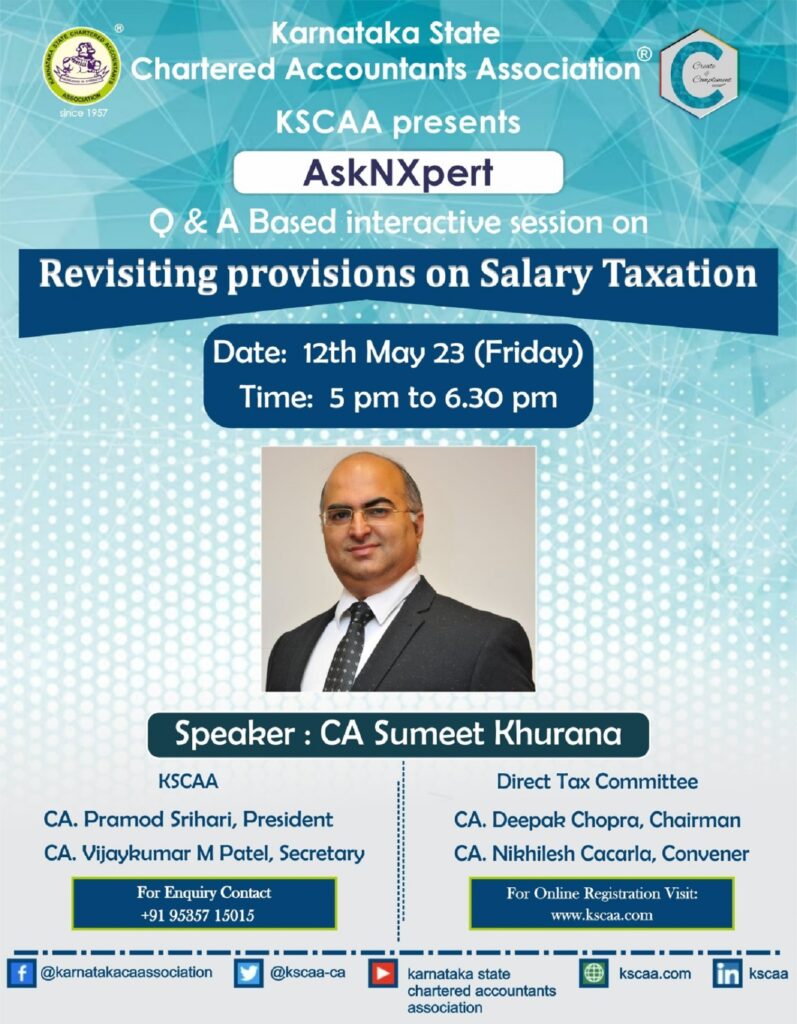 Chartered Accountant Salary Near Bengaluru Karnataka 