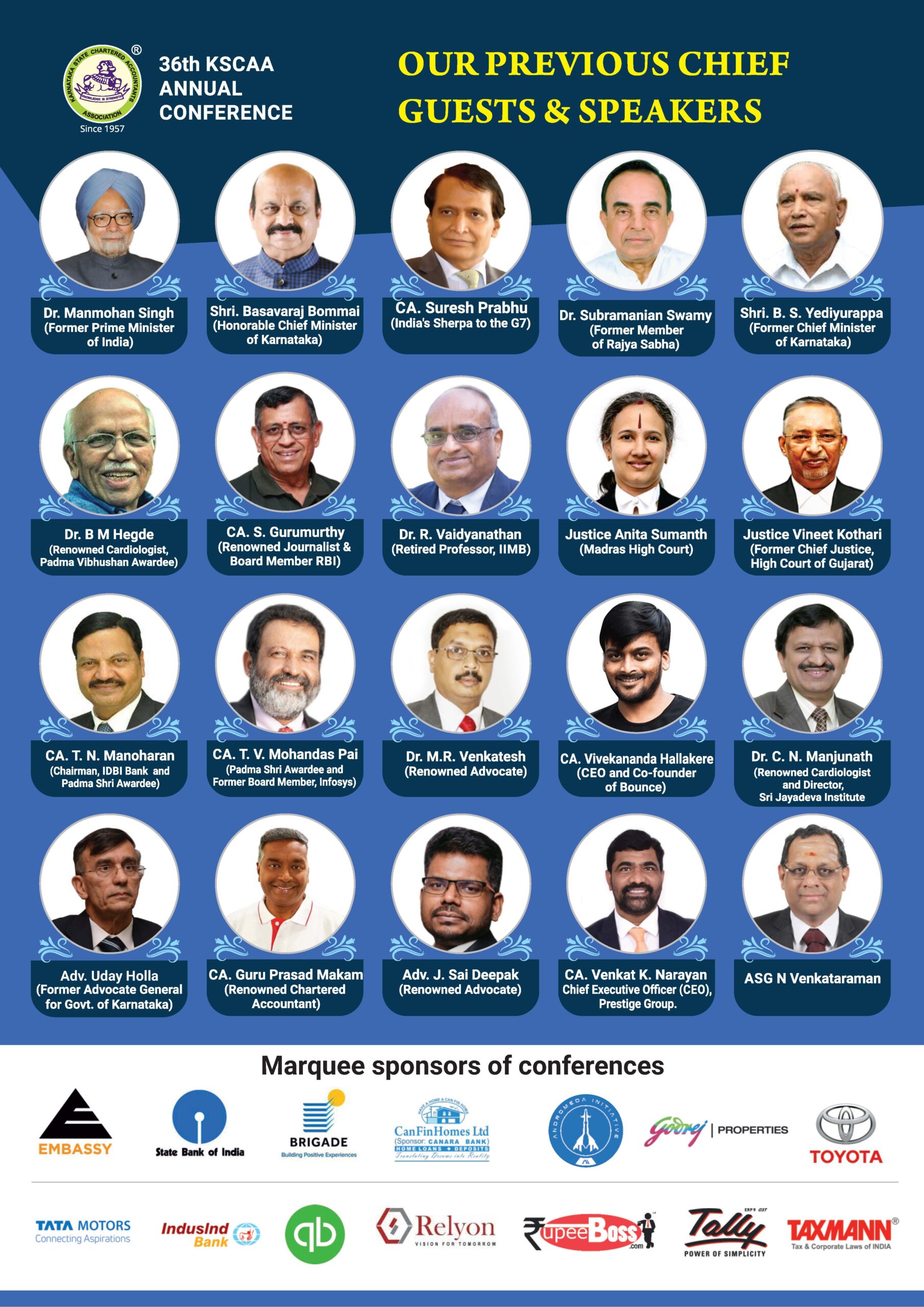 Souvenir Ads Inside cover Front Conference 2024 KARNATAKA STATE