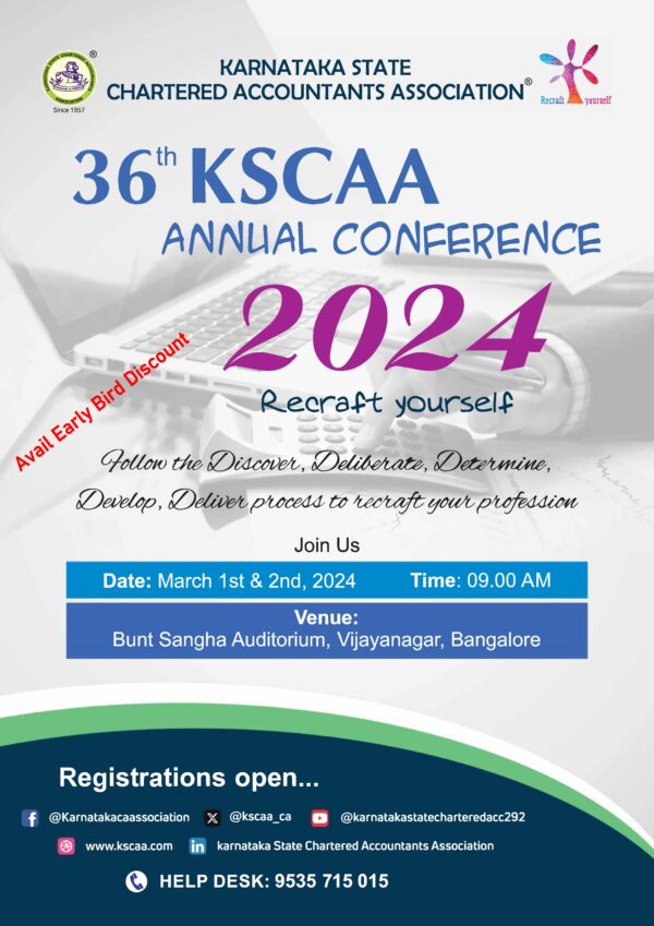 Page Sponsors Conference 2024 KARNATAKA STATE CHARTERED ACCOUNTANTS